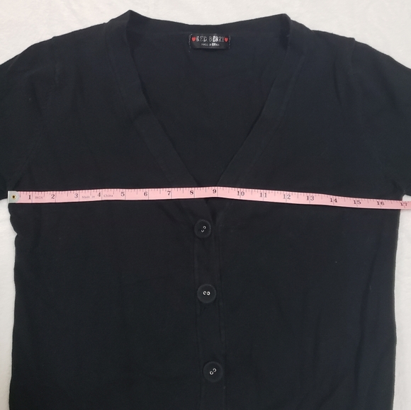 Half Sleeve Button Up Cardigan - Picture 9 of 10